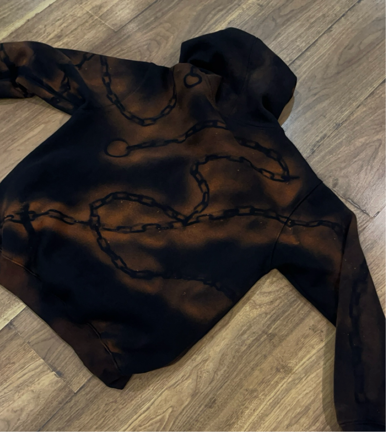 HANDMADE CHAIN HOODIE