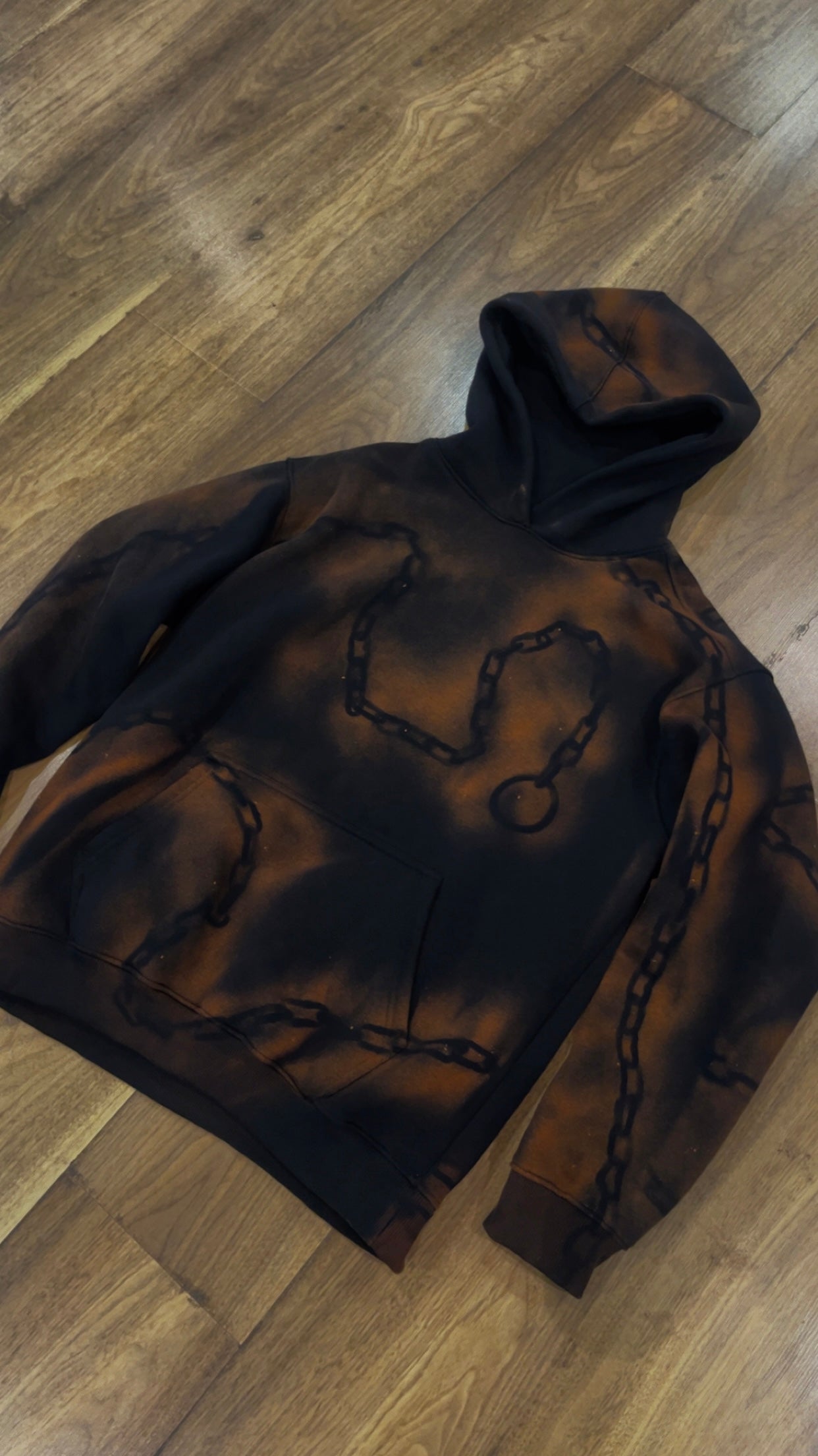 HANDMADE CHAIN HOODIE